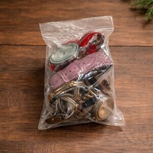 Vintage Watch Lot Casio Pulsar Anne Klein Mixed Condition - Mystery Watch Bundle